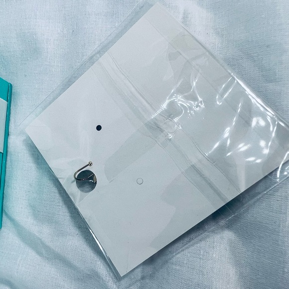 Fairy Earthy Magical Sparkling Zircon Unique Statement Bar Ear Cuff - Picture 3 of 8